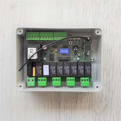 control unit for 1/4 motors for vasistas and tilting skylights