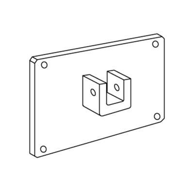 internal standard support 90x45 mm