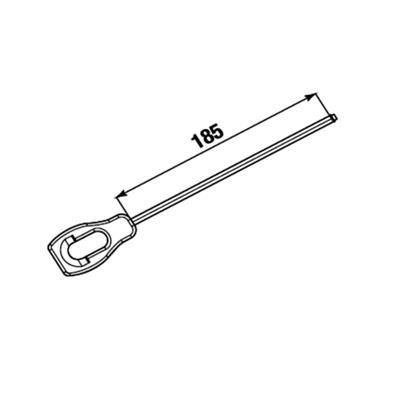 Occhiolo 210mm esagono 7mm