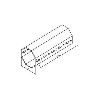  ø60 octagonal bar, 3 meters lenght