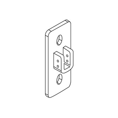 support 90x40 with saddle square 10x10 mm