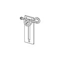 Kit Supporto motore regolabile rotante quad. 10 mm cava 67 mm