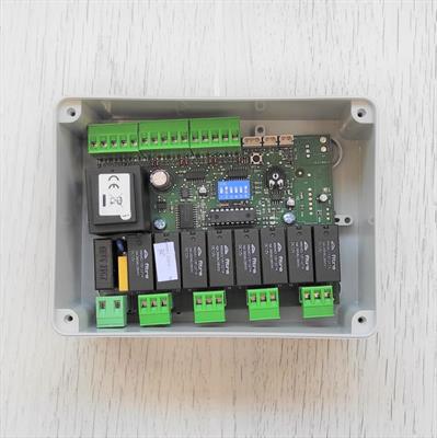 control unit 1/4 motors for sun awnings, wind and rain control